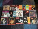 Elvis Presley Lot. 15 45rpm w/ pic sleeves. Rare Bosom Of Abraham & others