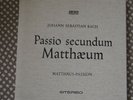 ARCHIV ED.1 BACH MATTHEW MATTHAUS PASSION KARL RICHTER 4 LP SAPM 198 009/12 NM