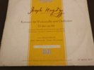 Haydn Konzert Violoncello Orchester 10inch LP Enrico Mainardi 7320