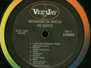 INTRODUCING THE BEATLES Vee Jay BLANK BACK Stereo rare Vg +