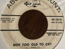 Northern Soul THE TRENDS ‘Not To Old To Cry’ Rare 45rpm ABC Paramount