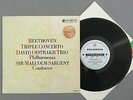 Beethoven Triple Concerto Oistrakh Trio Sargent Columbia SBO 2753 Stereo 10