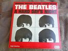 BEATLES - A HARD DAY'S NIGHT - RARE MONO VINYL LP    NEAR MINT-