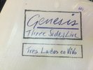 GENESIS lp 3 sides live--tres lados en vivo---lpr-a2 23027 estero--polygram