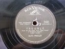 ELVIS PRESLEY 78 RPM TROUBLE / YOUNG DREAMS RARE PHILIPPINES RCA 20-6021