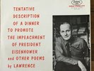 LAWRENCE FERLINGHETTI: Tentative Description Of A Dinner... LP Vinyl Rare OOP