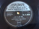 THE EVERLY BROTHERS Let It Be Me ROCK N ROLL 78rpm 1959 UK LONDON HL-A 9039  VG+
