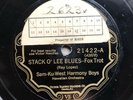 STEEL GUITAR BLUES  SAM-KU-WEST HARMONY BOYS - ’STACK O’ LEE BLUES’ 1928 VICTOR