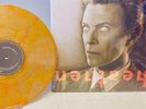 David Bowie HEATHEN Orange/Platinum Marble 12
