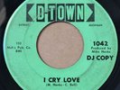 northern soul 45 CHUCK HENTLY I Cry Love / I'm Gonna Try To Get Over   D-Town