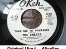? CHEERS promo 'Take Me To Paradise' STAMPED NM + COVER northern soul 45