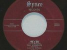 DUNDEES - NEVER - SPACE 201 (1954) - VG++ ORIGINAL DOO WOP 45 RPM