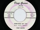 Funk/Deep Soul 45 - Piney Brown - Everything But You - Deep Groove - VG+ mp3