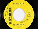 Northern Soul 45 - Appreciations - It's Better To Cry - Sport - mp3