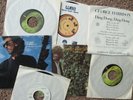 7 George Harrison 45s Apple, Dark Horse promo (The Beatles) records This Guitar