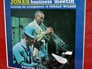 Carmell Jones – Business Meetin’ w Harold.Land - Pacific Jazz Burnt Orange LP