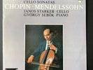 Starker, Sebok: Mendelssohn & Chopin Cello Sonatas, Philips Stereo hifi vinyl LP