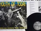 YOUTH OF TODAY BREAK DOWN THE WALLS REVELATION REV 8 US VINYL LP