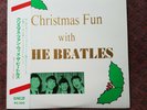 THE BEATLES - 'Christmas Fun' Japan only White Vinyl 10 inch, Insert & OBI