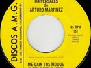 PRIVATE latin MODERN SOUL sweet soul 45 LOS UNIVERSALES DE ARTURO MARTINEZ 1970s