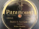 RARE 78 RPM PREWAR BLUES Walter Hawkins Paramount 12814 Snatch It And Grab It