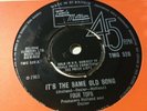 Four Tops IT'S THE SAME OLD SONG ORIGINAL 7