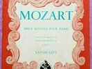 MOZART piano sonatas LAZARE-LEVY   French LP  DUCRETET THOMSON LP 8518
