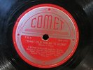 BLUES 78 T-Bone Walker Description Blues That Old Feelin Is Gone COMET 52