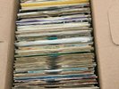 ANOTHER BOX OF OVER 150 SINGLE VINYL RECORDS - THIS IS BOX 12