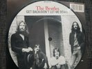THE BEATLES GET BACK/ DONT LET ME DOWN 20th anniversary PICTURE DISC + INSERT