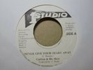 CARLTON & HIS SHOES Never Give Your heart Away STUDIO ONE R Reggae 7