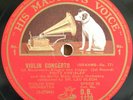 Kreisler+Blech. Brahms (Violin concerto). HMV DB 1120-4 (5), orig. album. NM(-)