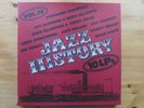 JAZZ HISTORY VOL. 1V  / 10 LP COMPILATION BOX SET ( EX  /  VG 1981 ) FIRST PRESS