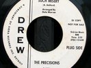 THE PRECISIONS SUCH MISERY/A LOVER'S PLEA DREW DETROIT NRTHN SOUL PROMO 45 HEAR