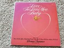 Donna Summer - Love to love you baby 12'' Disco Vinyl