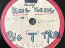 Big T Tyler King Kong 7” 45 Emidisc Vogue Acetate Disc V 9079 RARE  Rock N Roll