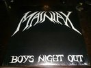Mainiax Boys Night Out Rare Opp Local Metal Private Press lp shrink mint minus