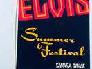 ELVIS PRESLEY- TOUGH TO FIND SAHARA MENU COMPLETE WITH TASSLE