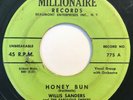 * WILLIS SANDERS & FABULOUS EMBERS Lovable You/Honey DOO WOP Millionaire 45 Hear