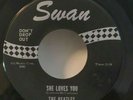 Beatles Swan 4152 SHE LOVES YOU (GREAT ROCK N ROLL 45)  PLAYS NEW