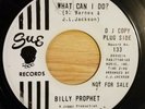 Northern Soul Billy Prophet, What Can I Do, Promo Sue 133