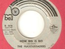 THE MASQUERADERS How Big Is Big BELL  NORTHERN SOUL USA 45
