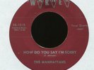 THE MANHATTANS How Do You Say I'm Sorry on Warner R&B Doo Wop 45 Hear