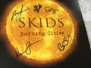 Skids Burning Cities 1st Press Red Vinyl Fully Signed By The Band