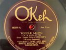 OKEH 40355 Vincent Lopez and his Hotel Pennsylvania Orch 78rpm Toddle Along