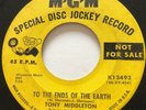 NORTHERN SOUL Tony Middleton TO THE ENDS OF THE EARTH MGM 45 very rare