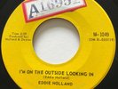 NORTHERN SOUL Eddie Holland OUTSIDE LOOKING IN Tamla 45 very rare Canadian NM