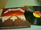 LP  METALLICA   MASTER OF PUPPETS    NEAR MINT RARITÄT