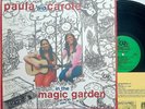 Paula and & Carole IN THE MAGIC GARDEN private press lp CAP-1 insert SIGNED