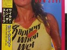 BON JOVI / SLIPPERY WHEN WET /  LP OBI Insert JAPAN 1986 28PP-1025